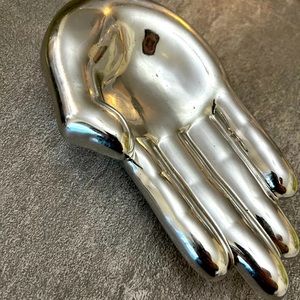 Silver Hand Dish